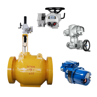 A2000 Electric Axial Flow Control Valve Factory Customized OEM Rotork Auma Limitorque Kontroler Aktuator Katup Listrik