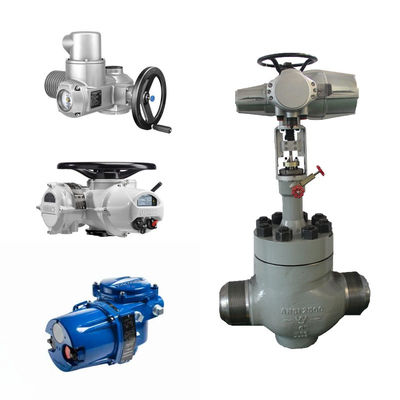 A2000 Electric Axial Flow Control Valve Factory Customized OEM Rotork Auma Limitorque Kontroler Aktuator Katup Listrik