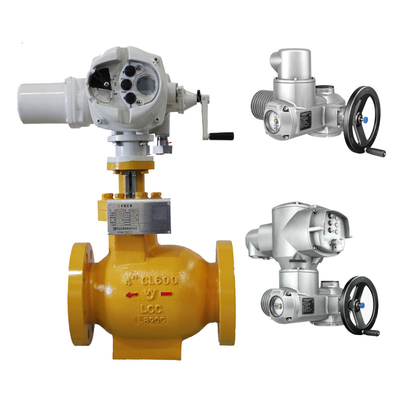 A2000 Electric Axial Flow Control Valve Factory Customized OEM Rotork Auma Limitorque Kontroler Aktuator Katup Listrik