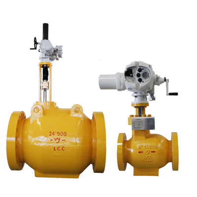 A2000 Electric Axial Flow Control Valve Factory Customized OEM Rotork Auma Limitorque Kontroler Aktuator Katup Listrik