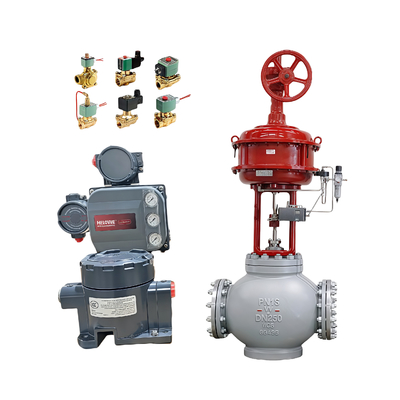 Supplier ASCO Solenoid Valve Remote Mount Digital Valve Controller Fisher DVC6205 DVC6215 Valve Positioner untuk Pengendalian Proses