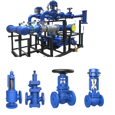 Steam Trap Station Heat Recovery Skid Disesuaikan Tekanan Seimbang Steam Trap Tekanan Menurunkan Katup Katup Kontrol