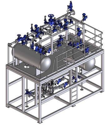 Cina Non-standar Pemulihan Panas Skid Solusi Disesuaikan Bithermo Safety Valve Steam Flow Meter Steam Trap Control Valve