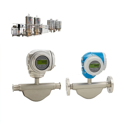 Coriolis Mass Flowmeter jarak menengah Cairan Gas Proline Promass E 300 Endress+Hauser Coriolis Digital Flow Meter