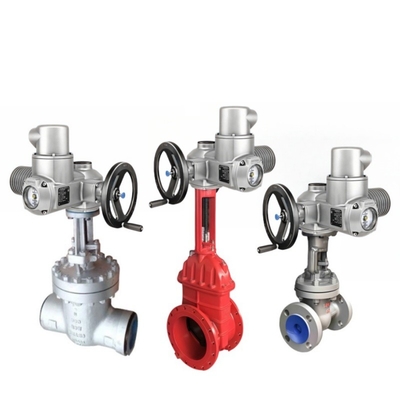 Supplier saham katup gerbang listrik AUMA SA Multi-turn Actuators Control Valve AUMA Electric Actuator