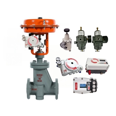 Pemasok Pneumatic Valve Digital Valve Controllers Flowserve Logix 520MD 3200MD 3800 Smart Control Valve Positioner