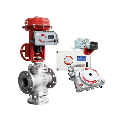 Pemasok Pneumatic Valve Digital Valve Controllers Flowserve Logix 520MD 3200MD 3800 Smart Control Valve Positioner