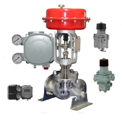Masoneilan Control Valve Positioner SVI2/SVI1000 dan Asco Solenoid Valve dan Bagian Valve Lainnya di Stok untuk Dijual