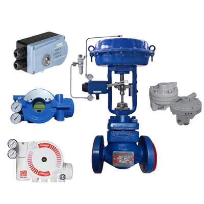 FLOWSERVE/ FOXBORO/ BURKERT Smart Positioner Spirax Sarco Pneumatic Valve Untuk Pipe