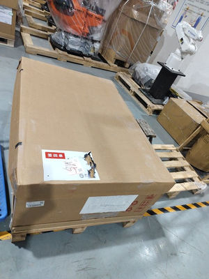 Katup kupu-kupu diameter besar merek Cina dengan aktuator elektrik Rotork IQ3 dan Kotak Gigi IB