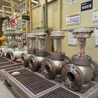 Tekanan Suhu Rendah Tipe Kandang Seimbang Katup Kontrol Samson 955 Filter Regulator 3730 Electropneumatic Valve Positioner
