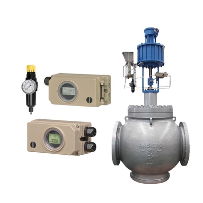 Tekanan Suhu Rendah Tipe Kandang Seimbang Katup Kontrol Samson 955 Filter Regulator 3730 Electropneumatic Valve Positioner