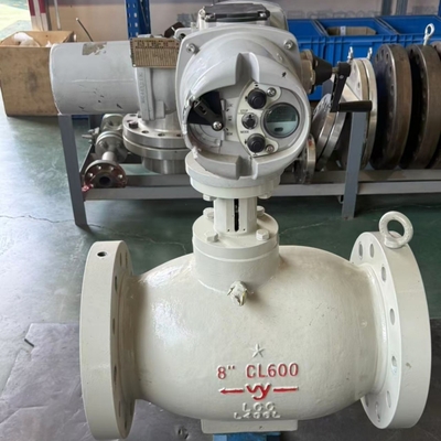 Katup Aliran Aksial Listrik Kustom WUZHONG A2000, Aktuator Auma, Kotak Roda Gigi Putar Parsial GS, Aktuator Putar Ganda SA