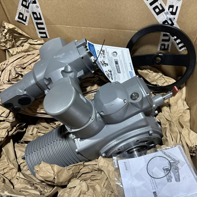 AUMA SA dan GS Multi-turn Electric Actuator Baru Merek China Disesuaikan Katup Kontrol Aliran Aksial Listrik Diameter Besar