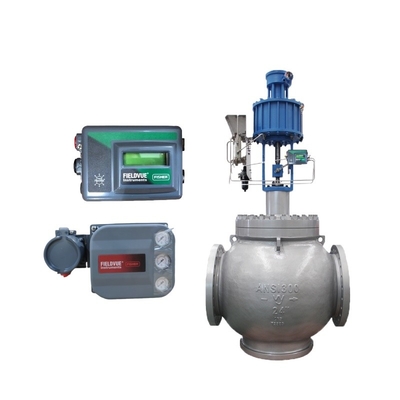 Katup Kontrol Aliran Stok Katup Digital Pneumatik Pengontrol Katup Fisher FIELDVUE DVC2000 DVC6200 Posisi Katup