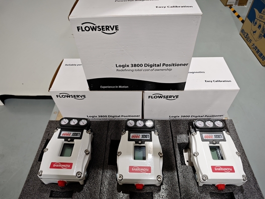 Ventil Posisi Digital Industri Flowserve Logix 3800 Ventil Kontrol Pengatur Air Asupan Bantuan untuk Pembangkit Listrik