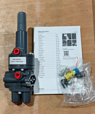 Katup Kontrol Merek Cina dengan Fisher DVC6200 Valve Positioner Fisher 377 Trip Valve Solso SB Limit Switch