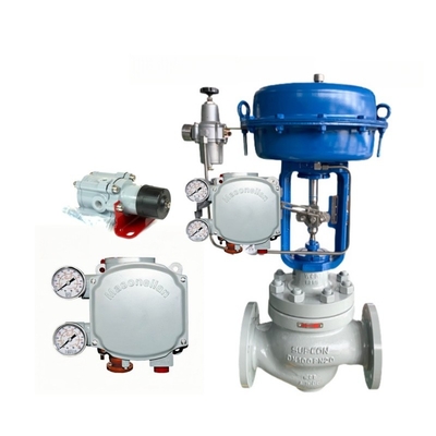 Pemasok Kontrol Fluida Seri LN81 China Katup Kontrol Pneumatik Duduk Tunggal Masoneilan SVI2 SVI3 Digital Valve Positioner