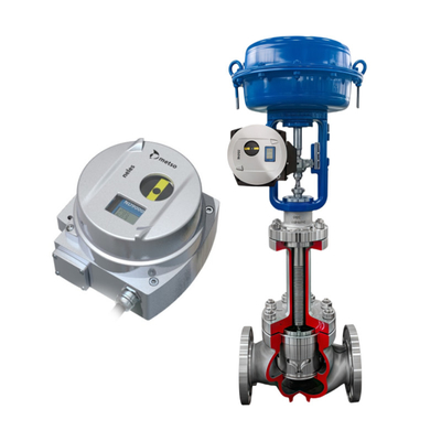 Neles ND9000 Smart Valve Positioners Fleksibel Baja Rostless Bellows Satu Kursi Control Valve Pemasok