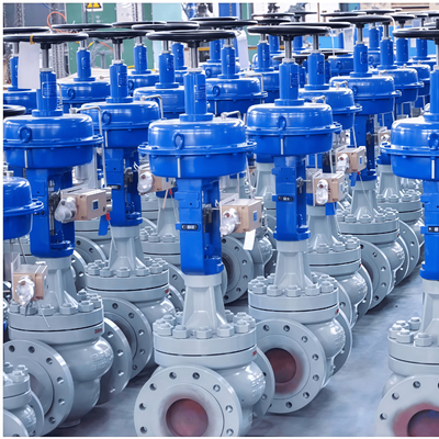 Katup Kontrol Duduk Tunggal SUPCON Bellows China, Posisi Katup Cerdas Pintar Neles ND7000 ND9000 Valmet dengan HART