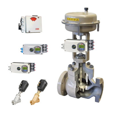 256 Input/Out Nomor Pneumatic Control Valves dengan Tegangan Operasi 220 V