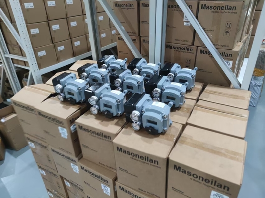 China Pneumatic Flow Control Valve Disesuaikan Masoneilan SVI1000 Valve Positioner BR400 Booster Relay 78-40 Regulator Filter Udara