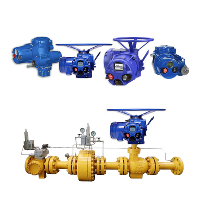 Flowserve Limitorque Electric Valve Actuator MX QX Series Disesuaikan China Multi-turn Quarter-turn Industrial Valve Flow Control