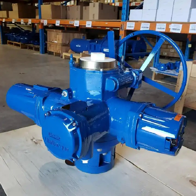 Cina Tekanan Katup Skid Disesuaikan Listrik Katup Aktuator Limitorque MX QX Listrik Klep Kontrol Aliran