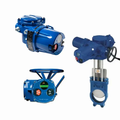 Pabrik Katup Kontrol Aliran Tekanan Udara Listrik China Disesuaikan Flowserve Limitoque MX QX Smart Electric Valve Actuator