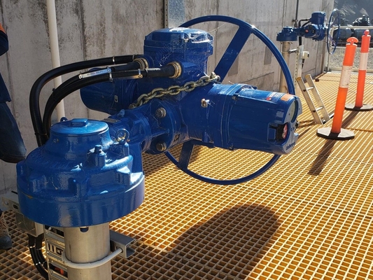 Pabrik Katup Kontrol Aliran Tekanan Udara Listrik China Disesuaikan Flowserve Limitoque MX QX Smart Electric Valve Actuator