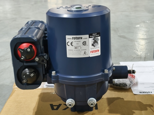 ROTORK ROMpak Aktuator Listrik dengan Klep Kontrol Merek Cina Klep Tiga arah