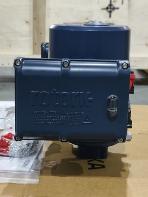 ROTORK ROMpak Aktuator Listrik dengan Klep Kontrol Merek Cina Klep Tiga arah