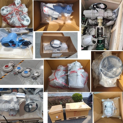 ROTORK ROMpak Aktuator Listrik dengan Klep Kontrol Merek Cina Klep Tiga arah