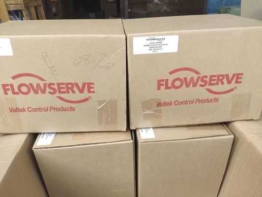 Cina Grey Water Angle Control Valves Dengan Flowserver USA Logix 3200 MD Pneumatic Digital Valve Positioner