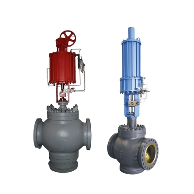 Tekanan katup kontrol tiga arah katup kontrol kandang seimbang Samson 3730 Tipe Electro Pneumatic Valve Positioner HART