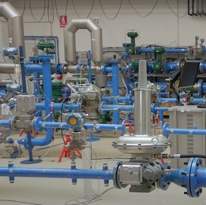 Katup Pengendali Tekanan Minyak dan Gas Regulator Tekanan Gas Dioperasikan Langsung Fisher