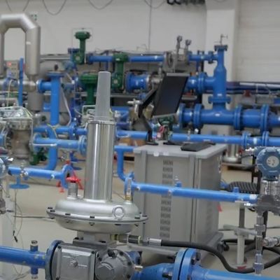 Katup Pengendali Tekanan Minyak dan Gas Regulator Tekanan Gas Dioperasikan Langsung Fisher