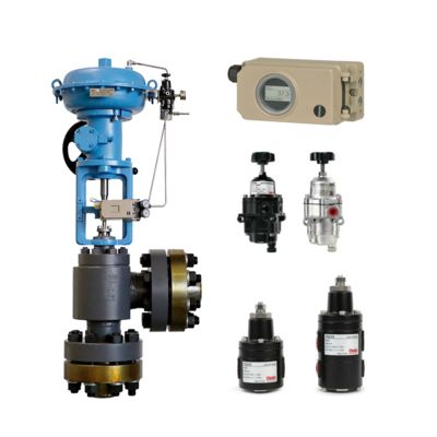 Katup Kontrol Level Cairan Kaya Amonia Cina dengan Penentu Posisi Katup SAMSON 3730, Regulator Filter Tissin TS300, Katup Kunci TS200