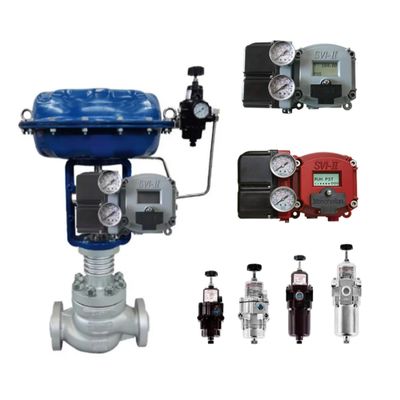 Katup Kontrol Cina dengan Smart Positioner SVI2-21113111 POSISI VALVE DAN ROTORK YTC YT-200 YT-205 YT-220 Regulator Filter
