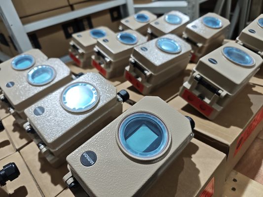 Katup Bola Kontrol Pneumatik Cina dengan Samson 3730 3731 Valve Positioner dan 3963 Solenoid Valve
