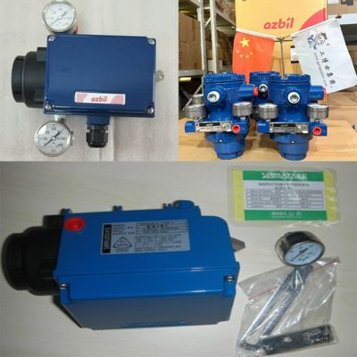 Katup Kontrol Dengan Pneumatic Actuator Dan Azbil AVP100 AVP102 Pneumatic Smart Valve Positioner