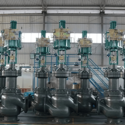 Posisi Katup Elektropneumatik Samson 3730 Katup Kontrol Pneumatik 3 Arah