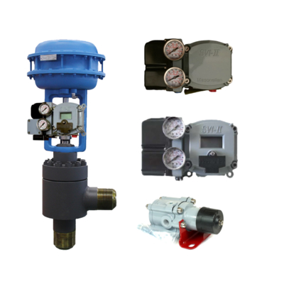Masoneilan SVI2 Intelligent Valve Positioner dengan Katup Cina