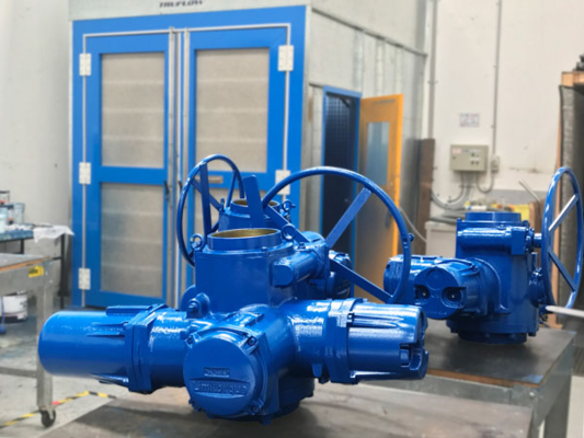 Katup Kupu-Kupu Elektrik Flowserve Limitorque MX Smart Non-Intrusive Multi-turn Electric Actuator