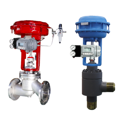 Masoneilan SVI2 Intelligent Valve Positioner dengan Katup Cina