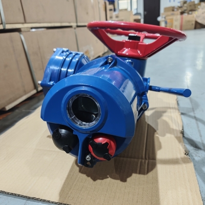 Industrial Intelligent Electric Gate Valve Peckwomy PWMON Series Multi-turn Electric Valve Actuator Kontrol otomatis
