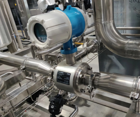 Endress Hauser Proline Promag W Pengukur Aliran Elektromagnetik E+H Promag P Industri Makanan Higienis Pengukur Aliran Magnetik