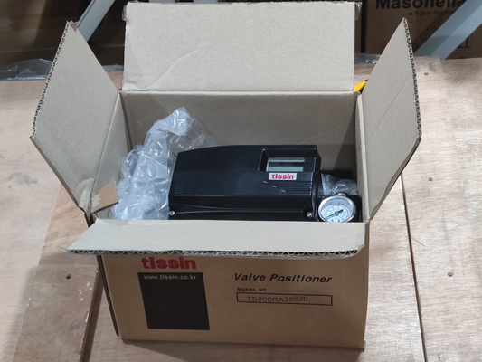 Katup Bola Pneumatik dengan Posisi Cerdas Pintar Seri Tissin TS800/TS805 Asli Korea dan Regulator Filter SMC AW20
