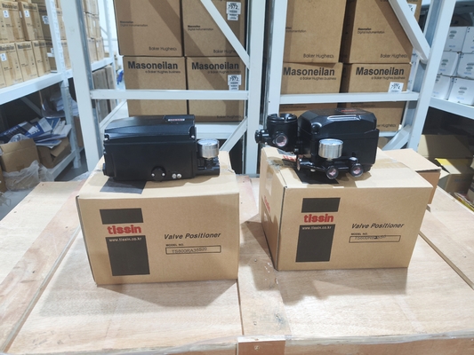 Katup bola dengan posisi elektro-pneumatik asli Tissin TS600 dengan saklar batas dan regulator filter IMI NORGREN B64G
