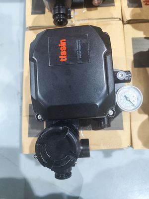 Katup Kontrol Listrik Dengan Tissin Smart Valve Positioner TS600 Series Pneumatic Positioner Dan Asco Solenoid Valve
